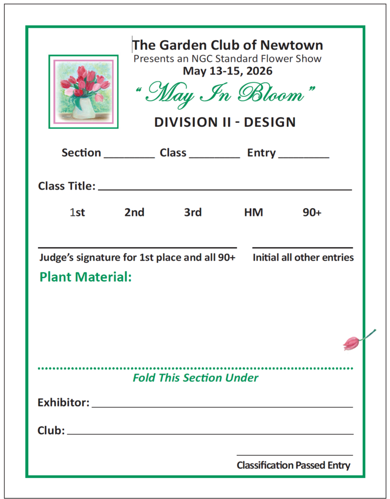 Design Entry Card